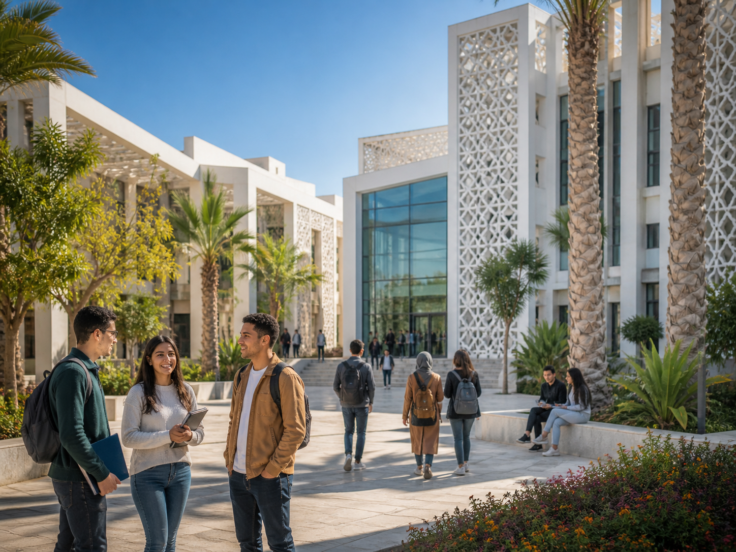 Campus étudiants Maroc